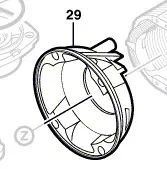Déflecteur d´air réf. 1 601 328 005 BOSCH
